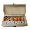 Kit 6 fresas para madera Lusqtoff