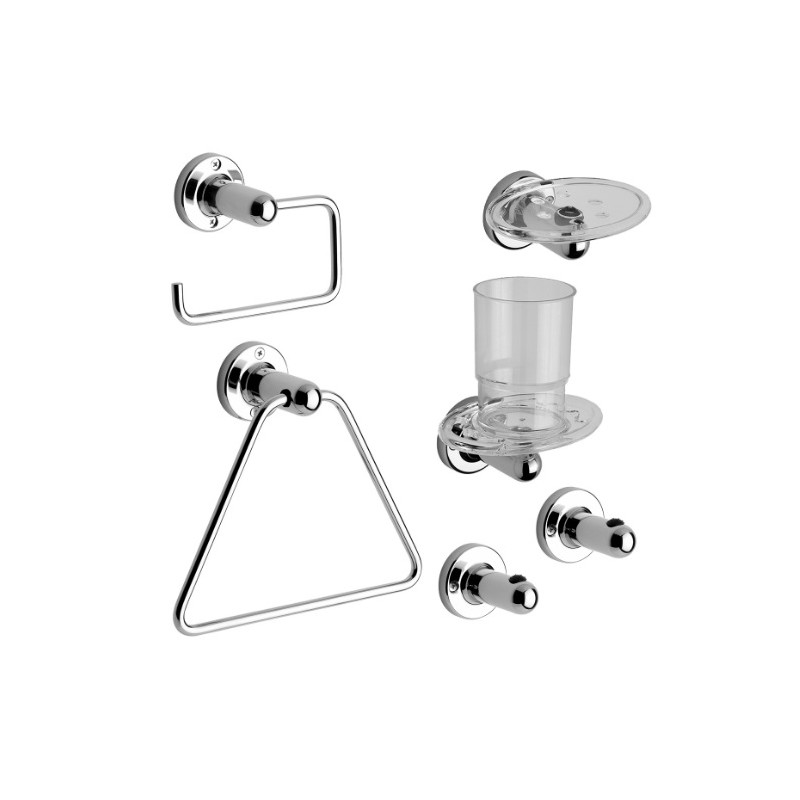 Juego de 6 accesorios para baño 0179.06/15 Allegro FV