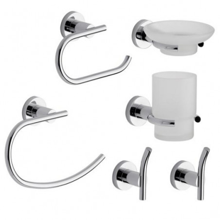 Juego de 6 accesorios para baño 0179.06/39 Libby FV