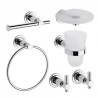 Juego de 6 accesorios para baño Temple FV