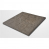 m2 baldosa rustica 40 x 40cm adoquin desfasado recto gris