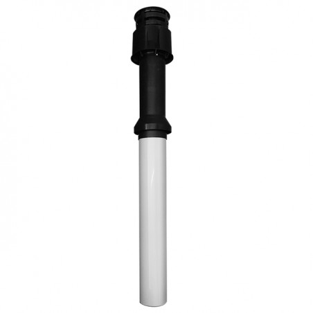 Kit tubo con terminal para salida vertical 60/100 Peisa