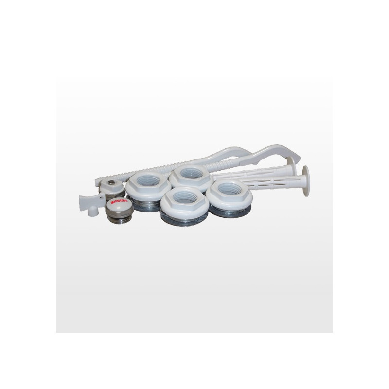 Kit universal de accesorios para radiadores Peisa