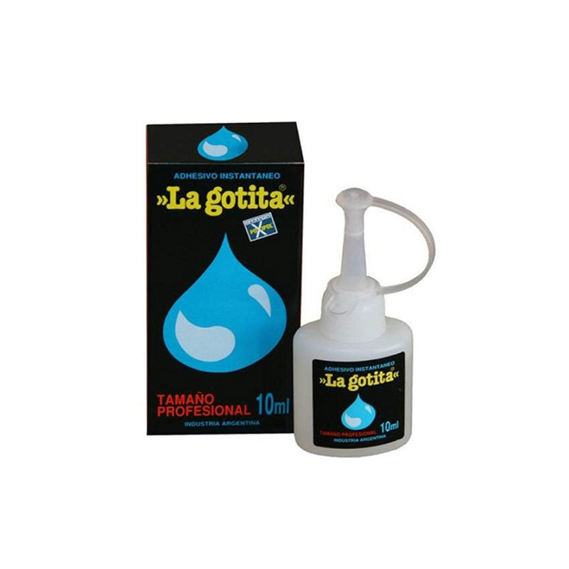 adhesivo cianoacrilato la gotita profesional 10 ml Poxipol