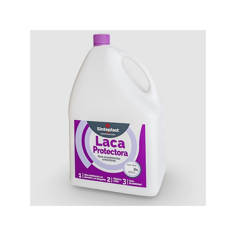 Laca protectora microcemento 3.6Lts Sinteplast