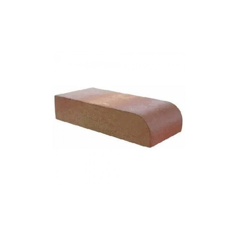 Ladrillo refractario 228 x 114 x 63mm redondeado tonalizado