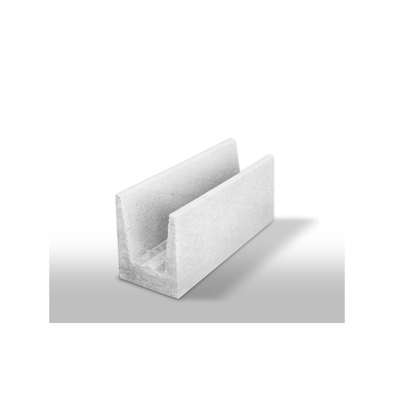 Ladrillo U 17.5 cm para encadenado Retak