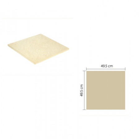Baldosa atermica Solarium marfil 50 x 50cm Culzoni