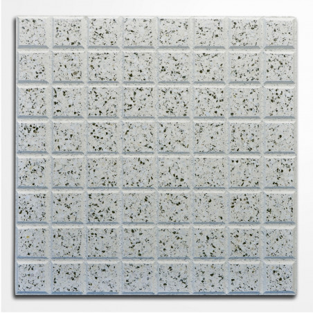 M2 baldosa pulida 40 x 40cm adoquin recto breciato