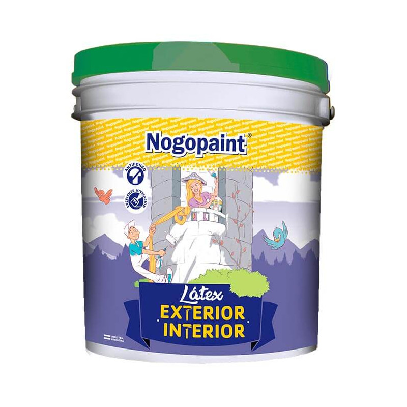 Latex Clasico interior exterior 4 lts blanco Nogopaint