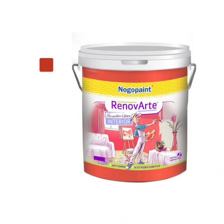 Latex acrilico Interior Renovarte 4 lt ceibo Nogopaint