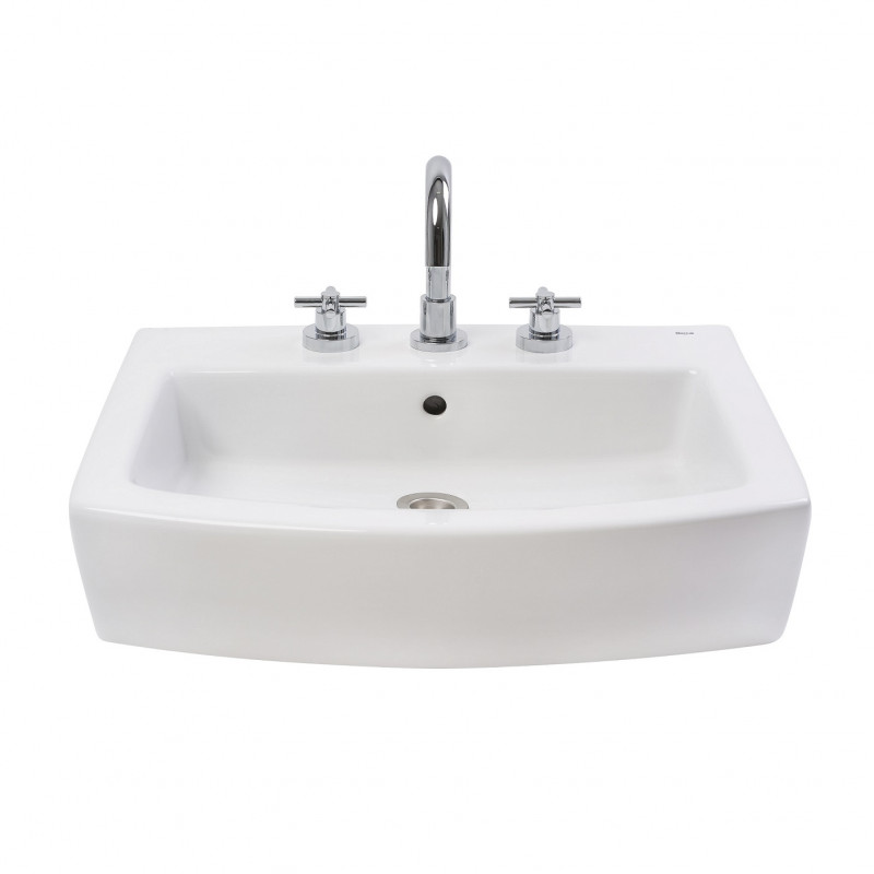 Lavatorio 450mm 3 agujeros Hall Roca
