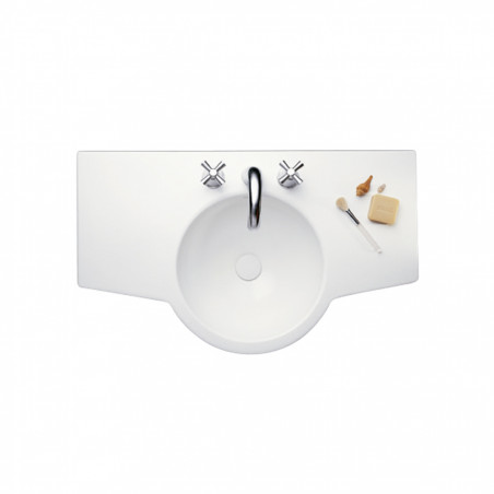 Lavatorio Marina 80cm 3 agujeros LH83J Ferrum