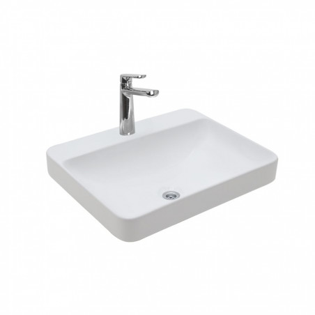 Lavatorio de apoyar Dongio rectangular Ferrum