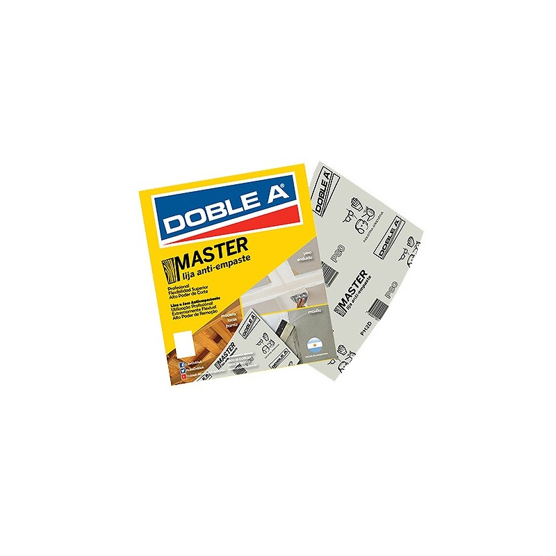 Lija Master antiempaste grano 360 Doble A