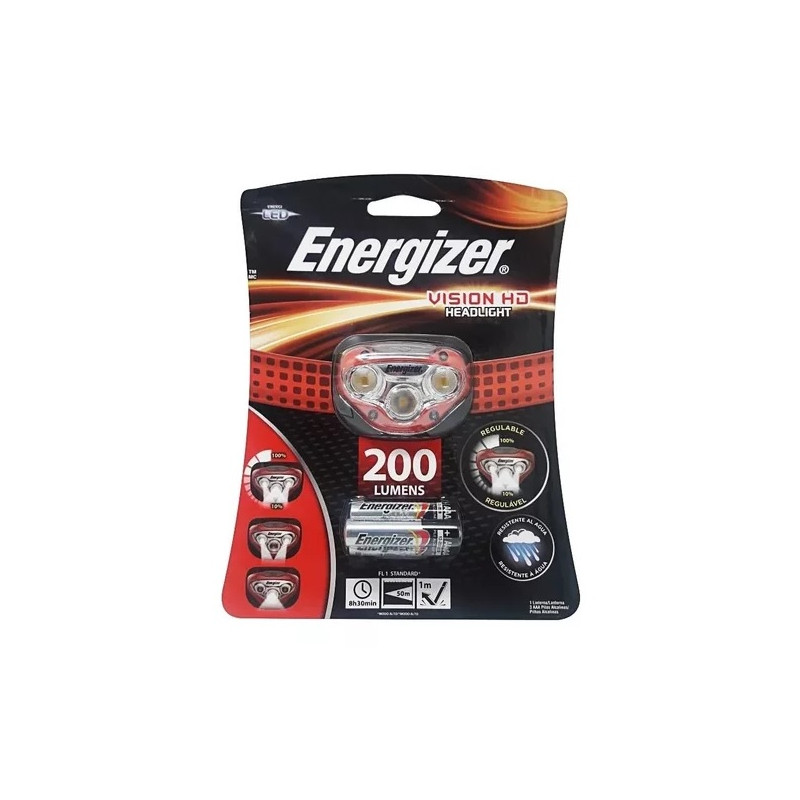Linterna manos libres 3 LED 200 lumens Energizer