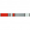 Listel Urbano Rojo 3.3 x 29.7cm Krystales
