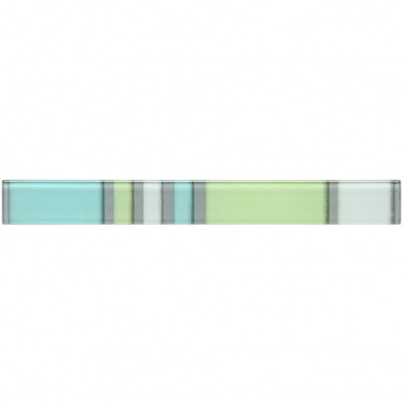 Listel Urbano Verde 3.3 x 29.7cm Krystales