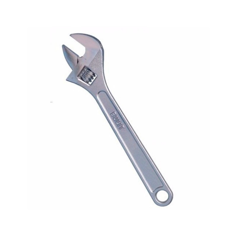 Llave ajustable 6" cromo Bulit