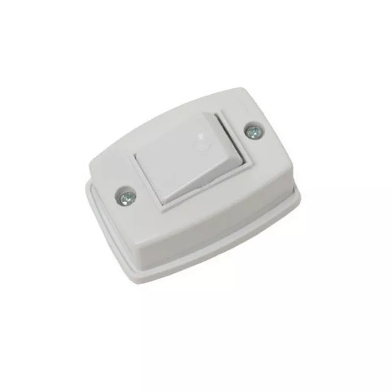 Modulo exterior llave 1 punto 10A marfil