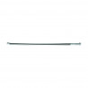 Barral extensible recto cortina baño acero inoxidable Gloa