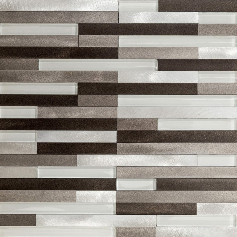 Malla autoadhesiva Lund Strips gray 30 x 30cm Misiones