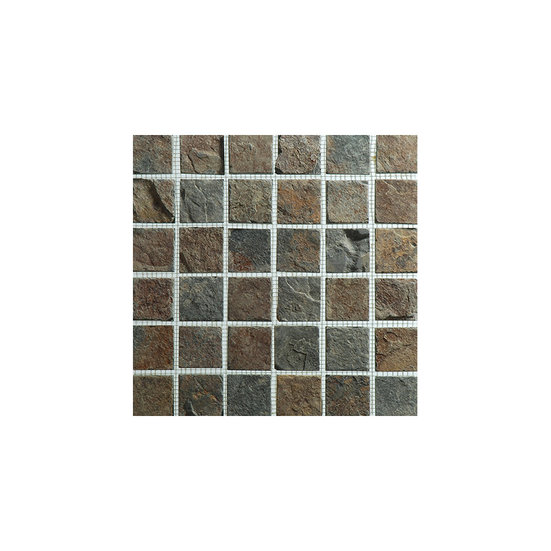 malla revestimiento Bamako 5 oxido 30 x 30cm Misiones