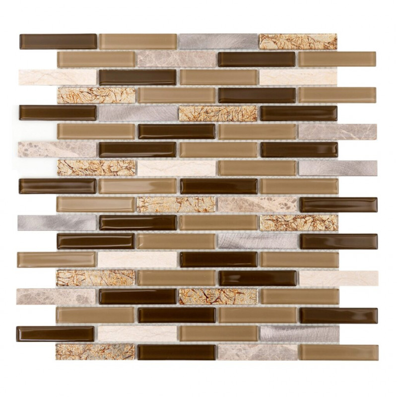 malla revestimiento Dubai 4 strips 30 x 30cm Misiones
