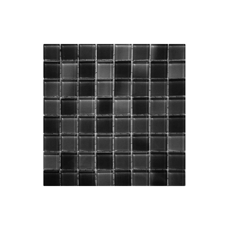 Malla de vidrio Frappe Noche 30 x 30cm Krystales