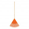 Barrehojas plastico 26 dientes mango madera 48" Truper