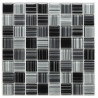 Malla de vidrio Sel Mix Gris 30 x 30cm Krystales