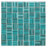 Malla de vidrio Selecto Turquesa 30 x 30cm Krystales