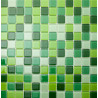 malla vidrio revestimiento Verde Saigon 30 x 30cm Misiones