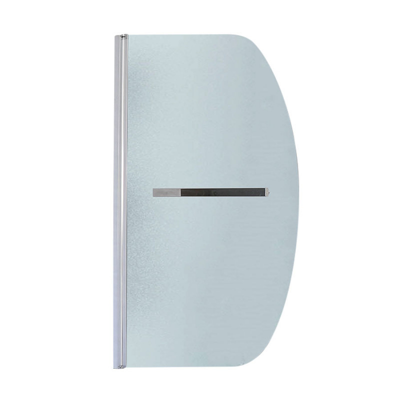 Mampara rebatible esmerilada curva 140x90cm Gloa