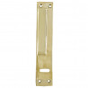 Manijon biselado 250 x 45mm bronce pulido