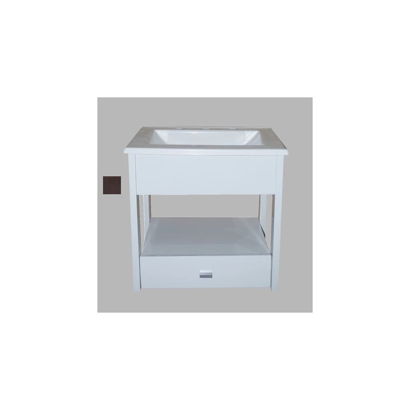 Mueble para baño Maral abierto colgante wengue 50cm IG