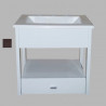 Mueble para baño Maral abierto colgante wengue 50cm IG