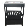 Mueble para baño Maral abierto Deck wengue 60cm IG