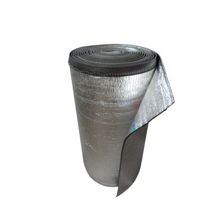 Membrana aislante 10mm con aluminio, red y solapa Isolant