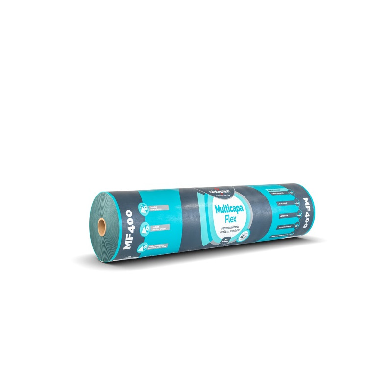 rollo membrana asfaltica multicapa flex 35kg Sinteplast