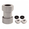 Acople rapido profesional plastico 3/4" Ginyplas