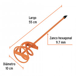 Mezclador de pinturas Truper