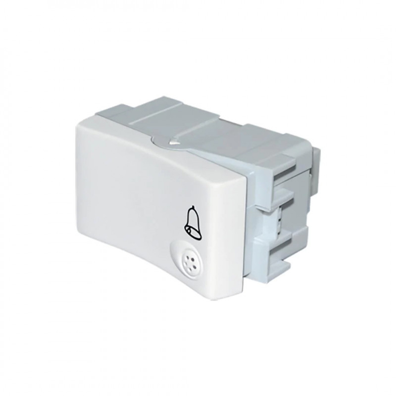 Modulo interruptor pulsador 10A blanco Verona