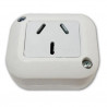 Modulo exterior 1 toma 20A blanco
