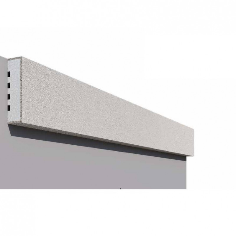 Moldura ME11 para exterior con revestimiento 10x2.8 cm