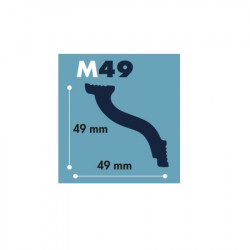 Moldura poliestireno M49...