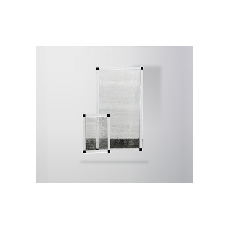 Mosquitero 150 x 110 cm aluminio blanco