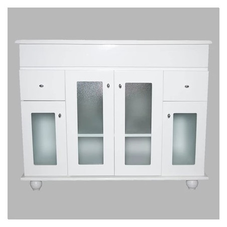 Mueble para baño Maral blanco 100cm con mesada IG