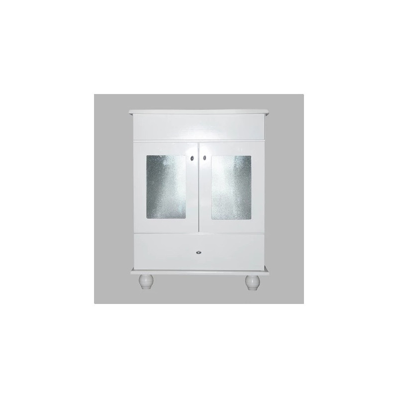 Mueble para baño Maral blanco 60cm con mesada IG