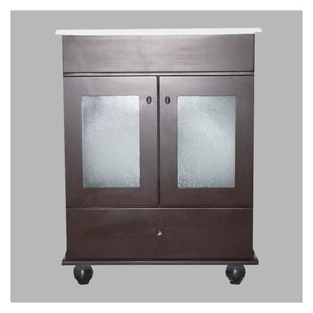 Mueble para baño Maral wengue 60cm con mesada IG